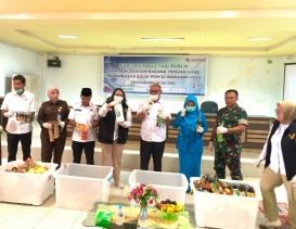 Balai POM Indragiri Hulu Musnahkan Produk Tidak Memenuhi Ketentuan Sekitar Rp72,3 Juta