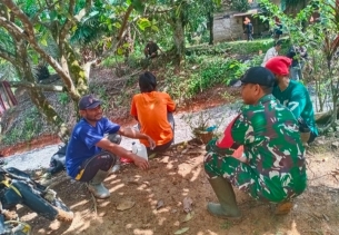 Tidak Hanya Komsos Dilakukan Babinsa Akan Tetapi Juga Pantau Wilayah Binaannya