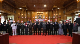 Pidato Kenegaraan HUT Ke-80 RI, DPRD Asahan Dan Pemkab Teguhkan Semangat Persatuan