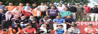 Kuansing Gotong Royong Massal Sambut MTQ Riau ke-44 di Tepian Narosa