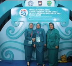 Ketua TP. PKK Kabupaten Asahan Ikuti Puncak Peringatan HKG Ke-53 PKK