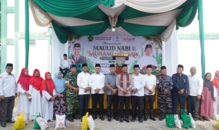 Wakil Bupati Asahan Hadiri Peringatan Maulid Nabi Muhammad SAW 1448 H