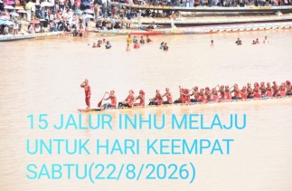 15 Jalur Inhu Melaju Selanjutnya Dihari Keempat dan 7 Jalur Inhu Mengalami Kekalahan Berlaga Di Hari Ketiga