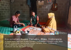 Upaya Babinsa Jalin Hubungan Baik, Giat Komsos dan Silaturahmi di Wilayah Binaan nya Terus Dilakukan
