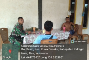 Cara Babinsa Berinteraksi Langsung dengan Warga Binaan Melalui Komsos