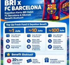 Horee, Hadir Special Program BRI x FC Barcelona, Miliki Kartu Debit Eksklusif hingga Trip ke Camp Nou