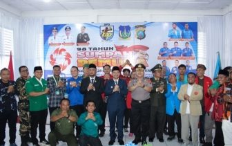 Momentum Hari Sumpah Pemuda, Wakapolres Tebing Tinggi Ramah Tamah bersama Ormas dan OKP