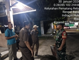 Lakukan Himbauan Kamtibmas Saat Malam , Ini Kata Serka Dedi