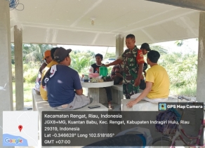 Tugas Pokok Babinsa Untuk Menjaga Hubungan Baik Dengan Jalankan Komsos Di Warga Binaan