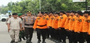 Kuansing Siaga Karhutla, Bupati Pimpin Apel Kesiapsiagaan