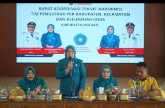 Wakil Bupati Asahan Resmi Buka Rakornis TP PKK Kabupaten Asahan