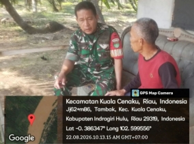 Anjang Sana Kerumah Toko Masyarakat Kuala Babinsa Jalankan Komsos Untuk Pererat Silaturahmi