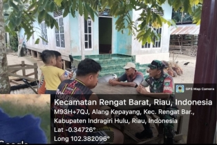 Babinsa Tetap Selalu Lebih Dekat Dan Akrab Dengan Warganya