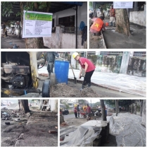 Proyek Pembangunan Trotoar Di Asahan Diduga Asal Jadi, Kuat Dugaan Kendor Pengawasan