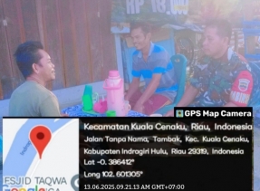 Melaksanakan Komsos Jadi Upaya Babinsa Jalin Silaturahmi Dengan Warga Binaan