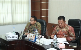 Wakil Bupati Asahan Pimpin Rapat Sinkronisasi P4GN, Persempit Ruang Gerak Peredaran Narkoba