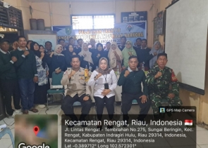 Cegah Penyalahgunaan Narkoba, Babinsa Koramil 01/Rengat Gelar Penyuluhan di Desa Binaan