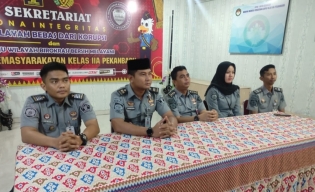 Lapas Pekanbaru Ikuti Zoom Meeting Penguatan Tugas dan Fungsi Pembinaan Narapidana dan Anak Binaan