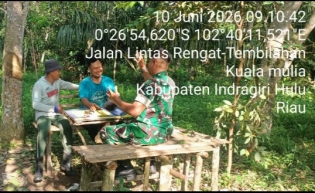 Hubungan Baik Antara TNI Dan Masyarakat Terjalin Karena Seringnya Komsos Dijalankan
