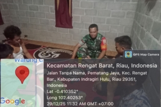 Anjangsana Merupakan Cara Babinsa Untuk Perkuat Jalinan TNI Dengan Masyarakat.
