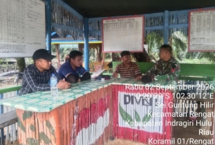 Terus Bangun Keakraban, Babinsa Jalankan Tugas Melalui Komsos Dengan Warga Binaan