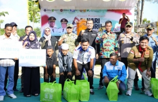 Dandim 0302/Inhu-Kuansing Hadiri Acara Peringatan Mayday 2026 Di Belilas Kecamatan Seberida