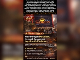 Pedas! KNPI Riau Respons Beroperasinya New Paragon: 'Yang Penting Pak Wali Happy'