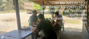 Temui Warga Binaan Babinsa Jalankan Komsos Dan Eratkan Silahtuhrahmi