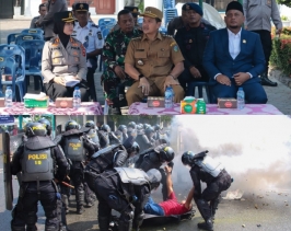 Wali Kota Tebing Tinggi Apresiasi Simulasi Sispamkota