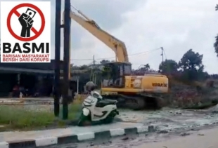 BASMI Riau Bongkar Kejanggalan Penggalian Drainase di Sudirman, Tak Ada Plang dan Tak Jelas Anggaran
