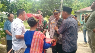 Perkuat Sinergi, Kapolsek Sipispis Silaturahmi dengan Tokoh Adat