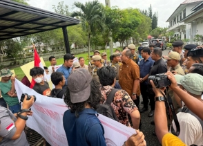 GEMPPAR Demo Kantor Bupati Asahan, Desak Kadis Dan Kabid PMD Dicopot