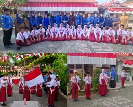 HUT ke-81 RI, SD Negeri 86 Pekanbaru Tanamkan Semangat Nasionalisme kepada Peserta Didik