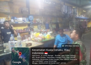 Tingkatkan Kerja Sama Yang Baik Babinsan Komsos Bersama Kades Di Desa Binaan.