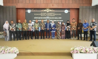 Bupati Asahan Hadiri Pisah Sambut Danlanal Tanjung Balai Asahan