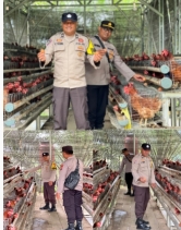 Jajaran Polres Inhu Kejar Target Ketahanan Pangan Ditengah Masyarakat