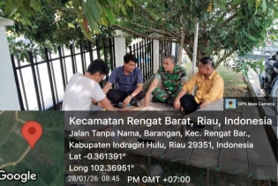 Jalin Hubungan kerja yang Baik, Babinsa melaksanakan Komsos Dengan masyarakat Desa Binaan