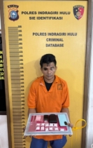 Bawa 42,30 Gram Sabu, Res Narkoba Polres Inhu Pimpin Penggerebekan, Warga Lirik Langsung Diciduk