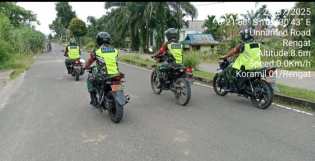 Kerawanan Karhutla Dengan Cuaca Mulai Extrim Saat Ini Babinsa Gencarkan Patroli Serta Sosialisasi.