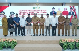 Reses II Pimpinan Beserta Anggota DPRD Provinsi Sumatera Utara Sidang I tahun 2024-2025 Di Kabupaten Asahan