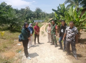 Pentingnya Peran Aktif Babinsa Ikut Survei Rencana Pembangunan Jalan Desa Binaannya.