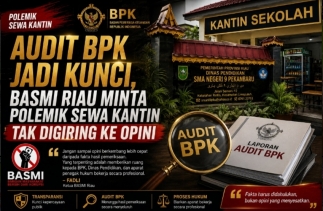 Polemik Sewa Kantin SMAN 9 Pekanbaru, BASMI Riau Minta Publik Kedepankan Fakta