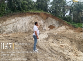 Cek Lokasi, Polres Tebing Tinggi Tidak Temukan Aktivitas Dugaan Galian C Ilegal di Naga Kesiangan