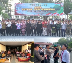 Kapolres Inhu , Satgas Anti Narkoba Sebagai langkah Nyata Menjaga Generasi Dari Bahaya Narkotika
