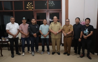 Bupati Asahan Terima Audiensi FORWAKUM Asahan - Tanjung Balai
