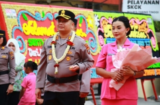 Pisah Sambut Kapolres Tebing Tinggi, AKBP Hotmartua Ambarita, S.H., S.I.K., M.H. Resmi Bertugas