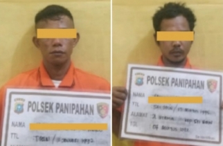 Dua Preman Memalak dan Mengeroyok Mandor RAM Berujung di Tahanan Polsek  Panipahan