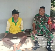 Dalam Menjalin Hubungan Baik Babinsa Rutin Sulahtuhrahmi Dengan Warga Binaan