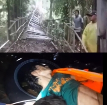 Sahrum Sinurat Tewas Saat Melintas Di Jembatan Gantung Marhassing Huta Padang Asahan