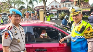 Operasi Patuh Lancang Kuning 2026 Hari ke 4, Ditlantas dan Propam Polda Riau Gelar Gaktibplin Personel